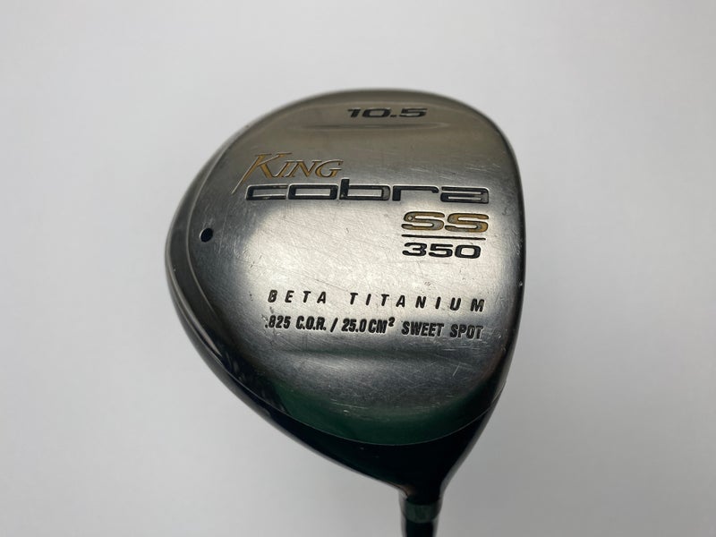 Cobra SS 350 Driver 10.5* Fujikura E Fit-On 160 Senior Graphite Mens RH