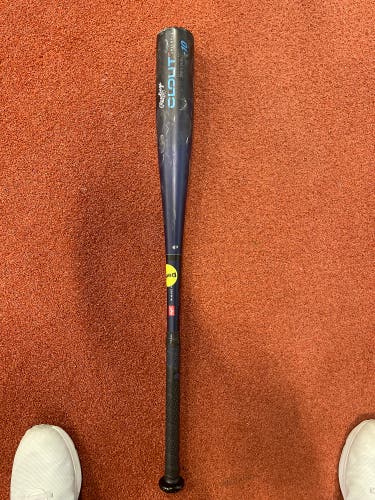 Used 2023 Rawlings USABat Certified Alloy 20 oz 30" Clout Bat