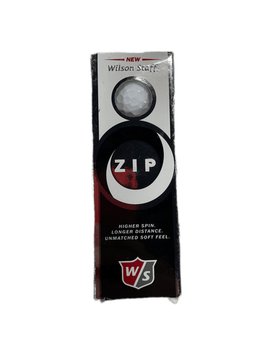 Used Wilson Wilson Staff Zip Golf Balls