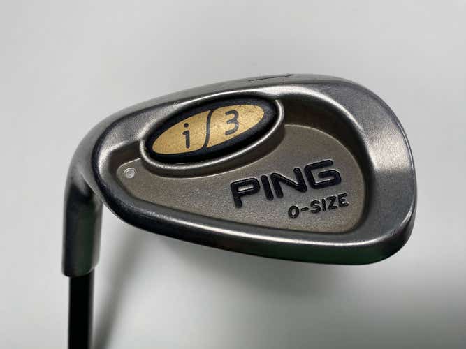 Ping i3 Oversize Lob Wedge White Dot 3* Up 350 Series Stiff Graphite Mens LH