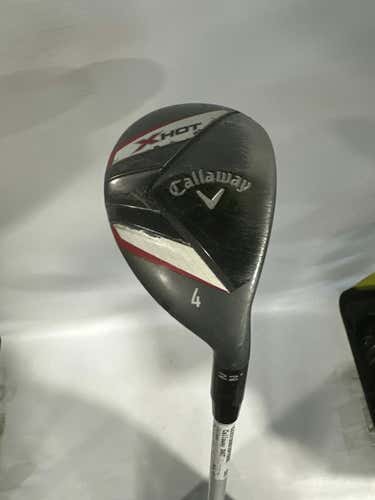 Used Callaway Xhot 4 Wood Regular Flex Graphite Shaft Fairway Woods