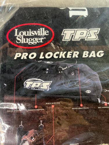 Black New Louisville Slugger TPS Pro Locker Bag  & Batpacks Player