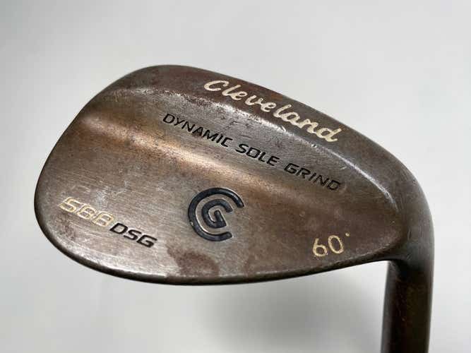 Cleveland 588 DSG Lob Wedge LW 60* True Temper Dynamic Gold Wedge Steel Mens RH