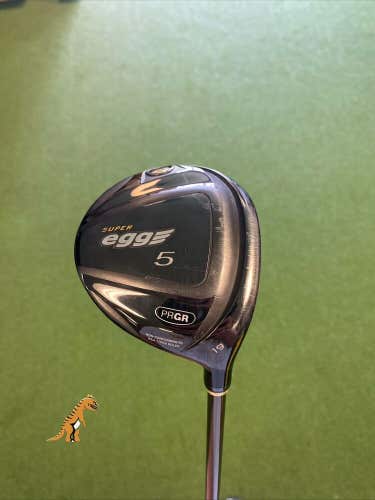 Used RH PRGR Super Egg 5 Fairway Wood 19* Graphite Senior + HC