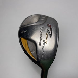 Taylormade R7 Draw 6 Hybrid 28* REAX 55g Senior Graphite Mens RH Midsize Grip