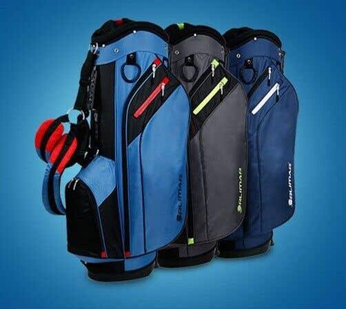 Orlimar Golf SRX 7.4 Golf Stand Bag Padded Dual Strap Black Blue Red Navy Lime