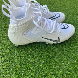 (9.5)Nike Huarache 8 Cleats NEW (navy/white)