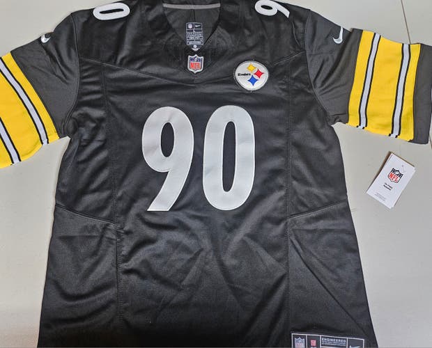 New Large Men's Nike Pittsburgh Steelers TJ Watt Jersey