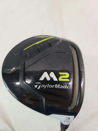 Used Taylormade 2019 M2 3 Wood Regular Flex Graphite Shaft Fairway Woods