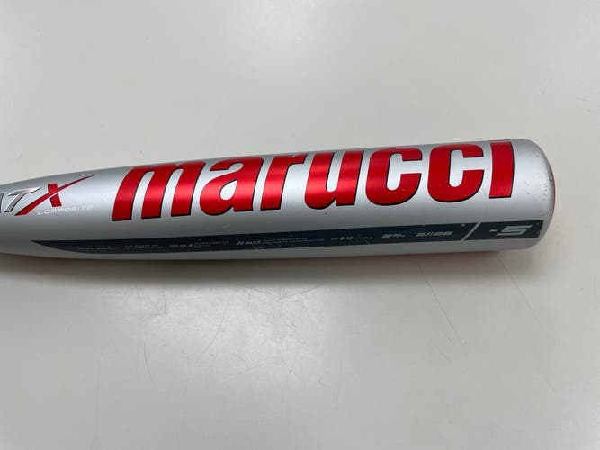 Used 2023 Marucci CAT X Composite USSSA Certified Bat (-5) Composite 26 oz 31"