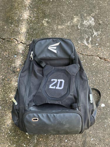 Black Used Kids Unisex Easton Backpacks & Bags Backpack Baseball Batpack