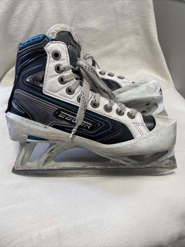 Junior Size 3.5 Bauer Reactor 7000 Ice Hockey Goalie Skates