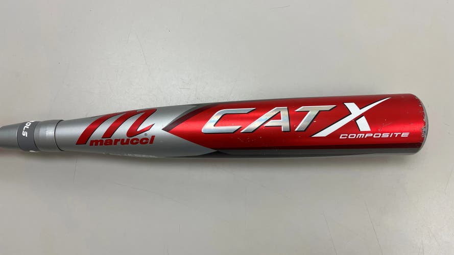 Used 2023 Marucci CAT X Composite USSSA Certified Bat (-5) Composite 26 oz 31"