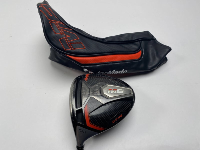 TaylorMade M6 D-Type Driver 10.5* Fujikura Atmos 5S Stiff Graphite Mens LH HC