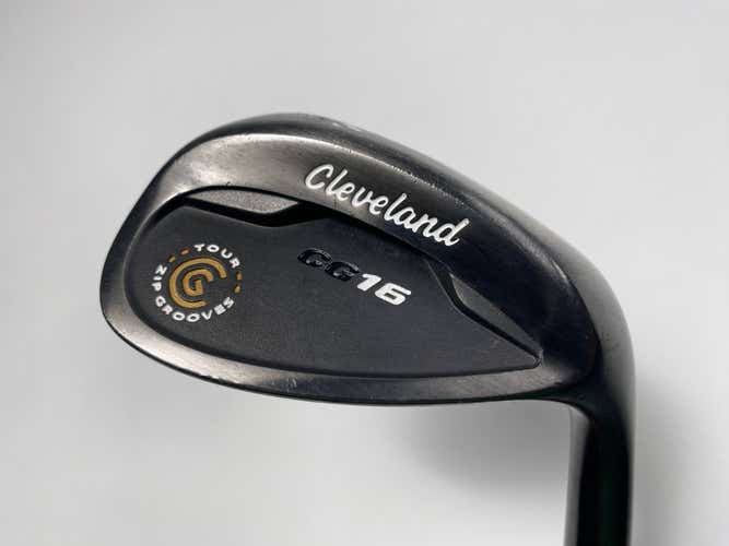 Cleveland CG16 Black Pearl Sand Wedge 56* 14 Traction Wedge Steel Mens RH