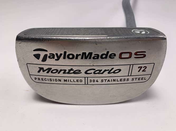 TaylorMade OS Monte Carlo 72 Putter 35" SuperStroke Mid Slim 2.0 Mens RH