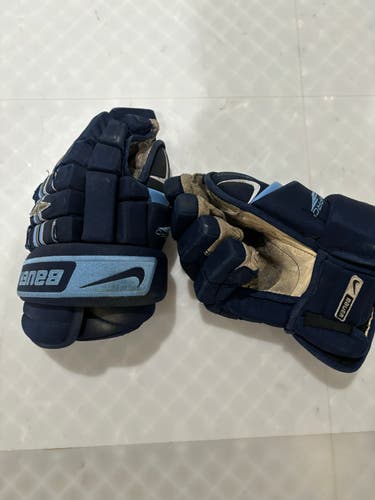 Used Bauer Nike Bauer Pro Series 4 Roll Gloves 14" Pro Stock