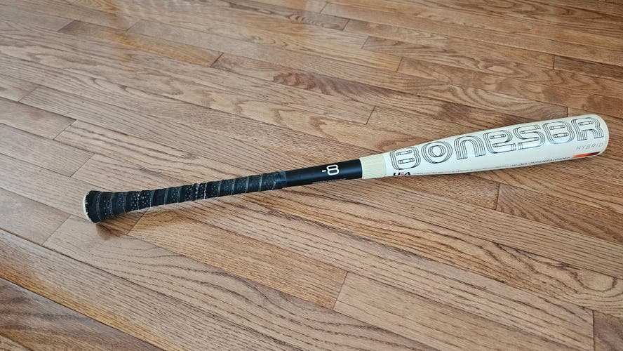 Used 2024 Warstic Bonesaber Hybrid USABat Certified Bat (-8) Hybrid 22 oz 30"