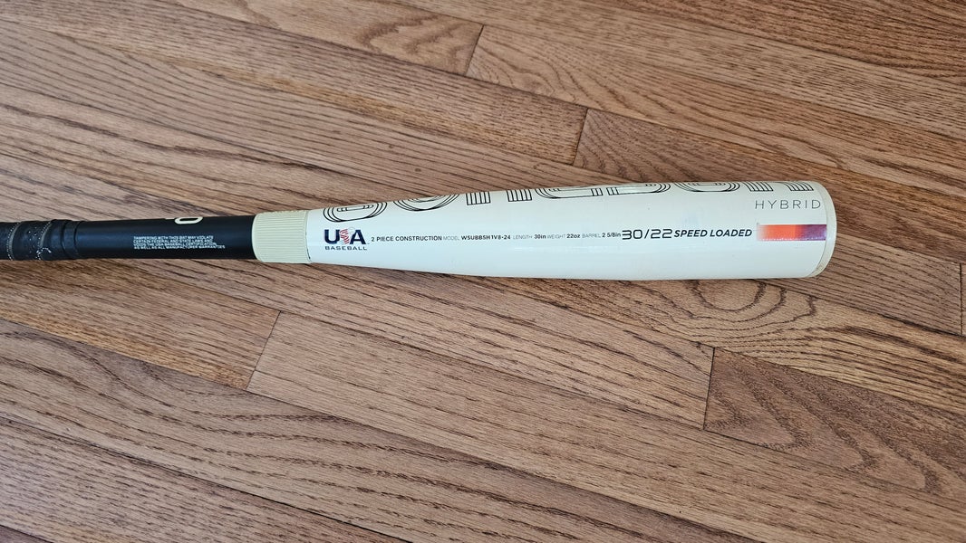 Batte De Baseball Warstic 2024 – Hybride 30/22 Oz – Jeunesse – Occasion En Bon état – USA Baseball