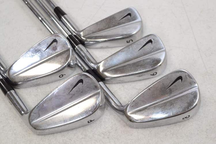 Nike Forged Blades 5-6,8-PW Iron Set Right Stiff Flex Steel # 176510