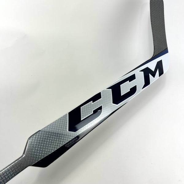New Regular CCM EFlex 5 Pro Goalie Stick | Black Blue | 26" Paddle | Custom Curve | Boyko | M511