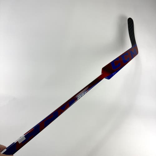 New Regular CCM EFlex 5 Pro Lite Goalie Stick | Red Blue | 26" Paddle | Custom Curve | Dobes | M514