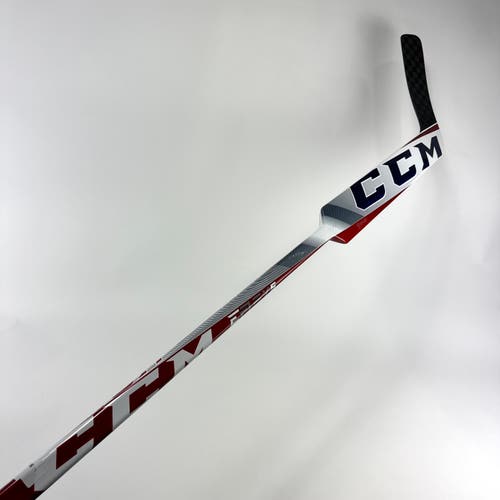 New Regular CCM EFlex 5 Pro Lite Goalie Stick | Red Blue | 25" Paddle | P4 Curve | Rooney | M515