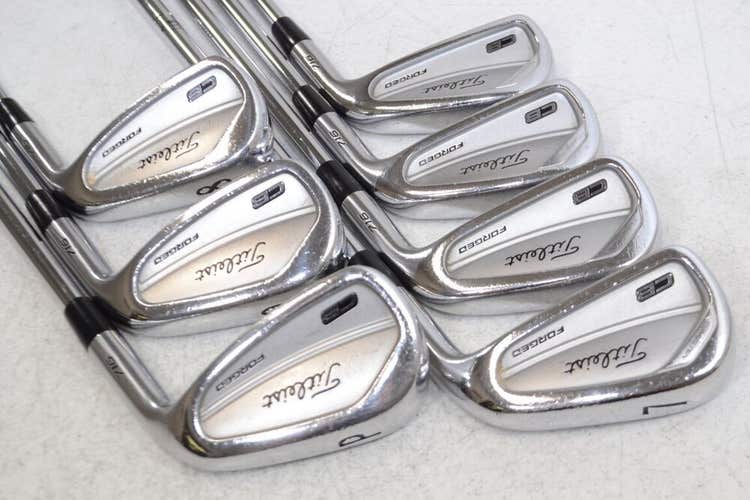 Titleist 716 CB 4-PW Iron Set Right Stiff Flex Dynamic Gold Steel # 177869