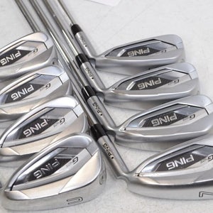 Ping G425 4-W,UW Iron Set Black Dot Right Regular Flex AWT 2.0 Steel # 177866