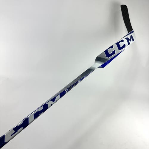 New Regular CCM EFlex 5 Pro Lite Goalie Stick | Blue | 25.5" Paddle | P4 Curve | Hildeby | M520