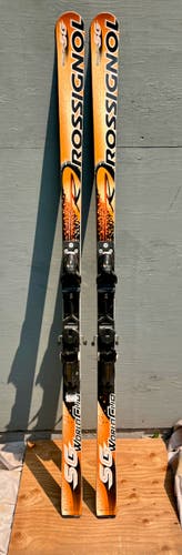 Rossignol 176 cm Racing SG Skis With Bindings Max Din 11