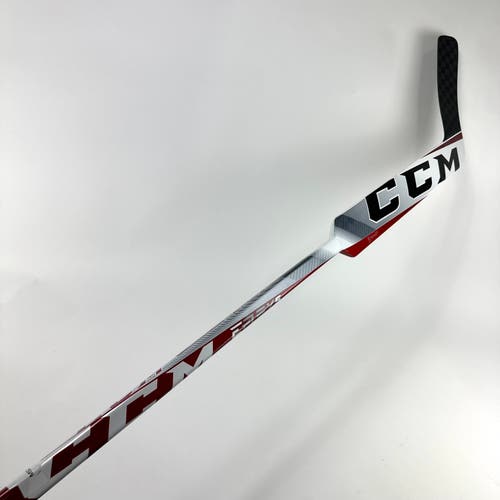 New Regular CCM EFlex 5 Pro Lite Goalie Stick | Black Red | 26" Paddle | P4 Curve | Brennan | M522