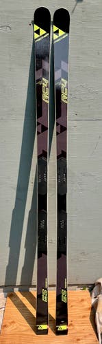 Fischer 195 cm Racing RC4 World Cup GS Skis 35 meter for U16 SG