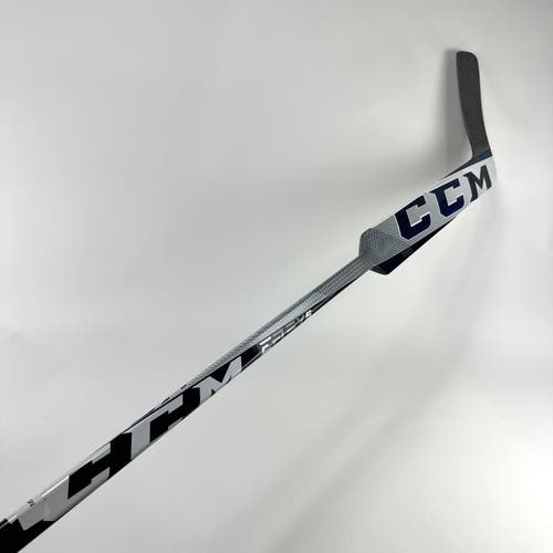 New Regular CCM EFlex 5 Pro Goalie Stick | Blue | 26" Paddle | P4 Curve | Vomacka | M525