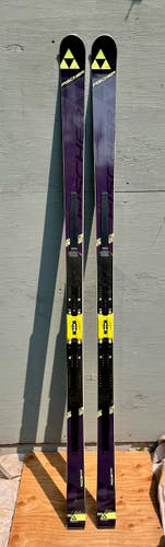 New Fischer 190 cm Racing RC4 World Cup GS Skis 35 meter for U16 SG