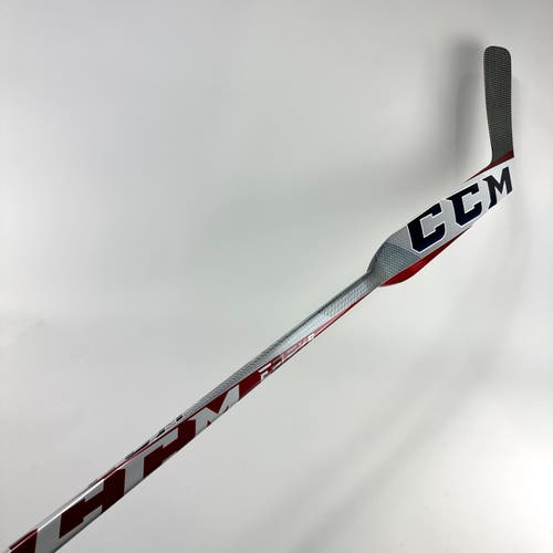 New Regular CCM EFlex 5 Pro Goalie Stick | Blue Red | 22" Paddle | Custom Curve | Bobrovsky | M529