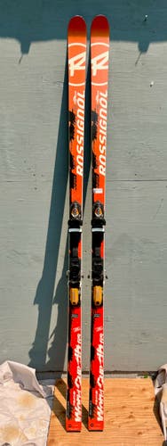 Rossignol 216 cm Racing DH Skis With Bindings Max Din 15 *45 meter*