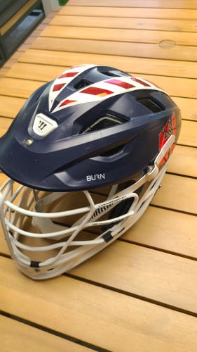 Used Warrior Burn Team 91 National helmet,  size Large