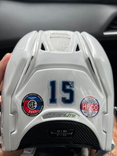 Bauer Hyperlite Helmet White Hockey