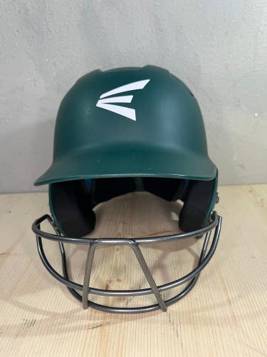 Green Used 7 1/8- 7 1/2 Easton Z5 2.0 Batting Helmet