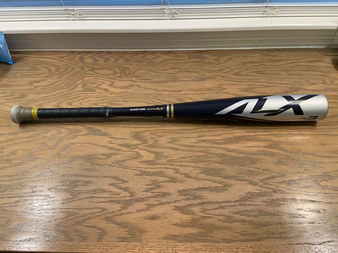 Used Easton BBCOR Certified (-3) 27 oz 30" Alpha ALX Bat