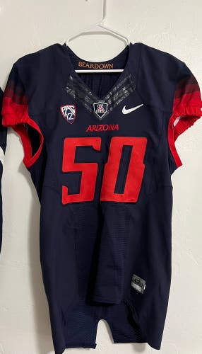 Arizona Wildcats game used football jersey