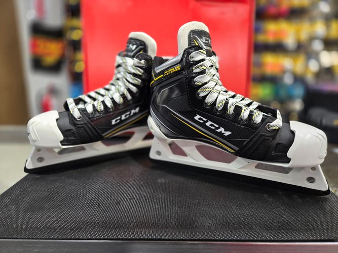 New Senior CCM Tacks 9080 Hockey Goalie Skates Regular Width Size 6.5