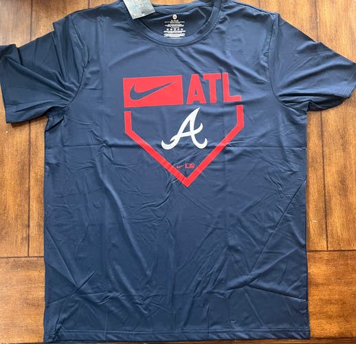 Atlanta Braves MLB  Dri-FIT  T-Shirt XL/NWT