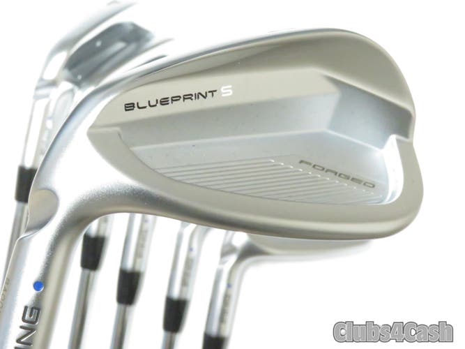 PING Blueprint S Irons Blue Dot True Temper Dynamic Gold Mid 115 S300 4-P  LEFT