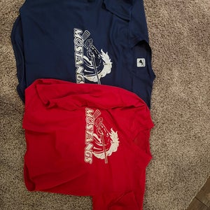 Hockey practice jerseys.