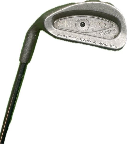 LH Ping Eye 2 Black Dot 7 Iron Stiff Flex Steel Shaft 37”L
