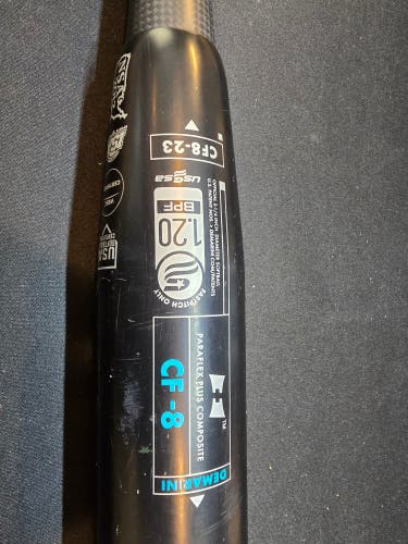 Used 2023 DeMarini CF Bat (-8) 25 oz 33"