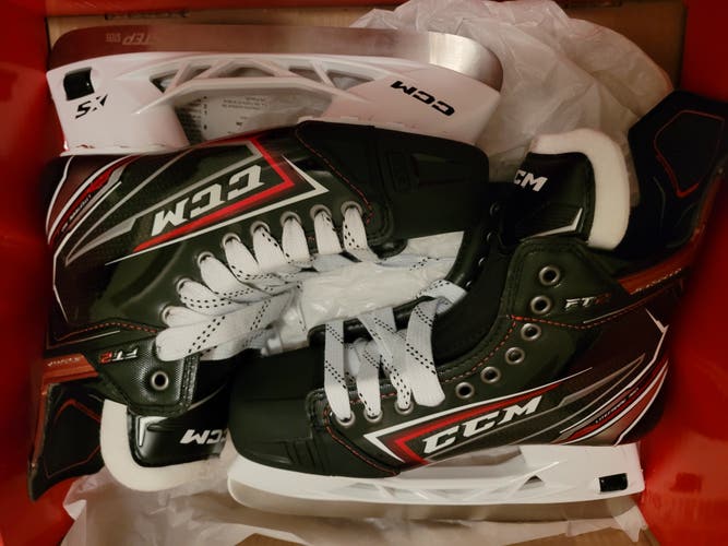 New Senior CCM JetSpeed FT2 Hockey Skates Regular Width 7