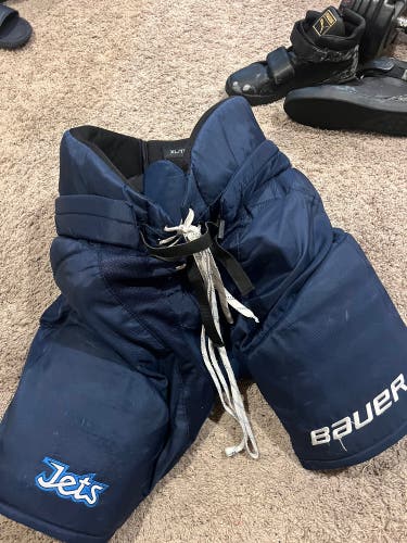 Bauer pants jets size xl